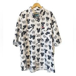 Dixxon Flannel Co. Men’s Gent Short Sleeve Button Down Collared Shirt‎ Size 5X